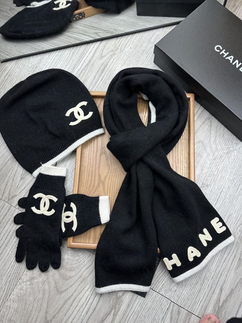 Chanel Caps Scarfs